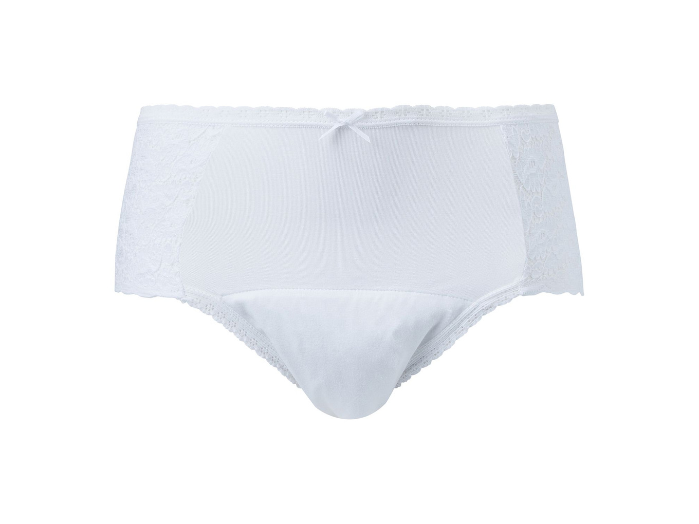 Drylife Ladies Washable Lace Incontinence Underwear White