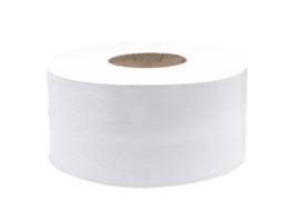 Mini Jumbo Toilet Tissue Paper, White | Supplies4Care Ltd